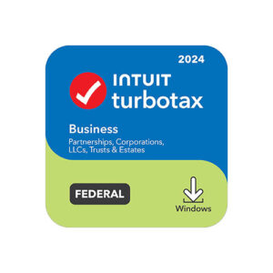 TurboTax Business 2024 Tax Software, Federal Tax Return PC