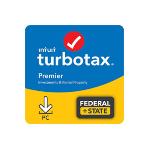 Intuit TurboTax Premier 2021, Federal and State Tax Return PC